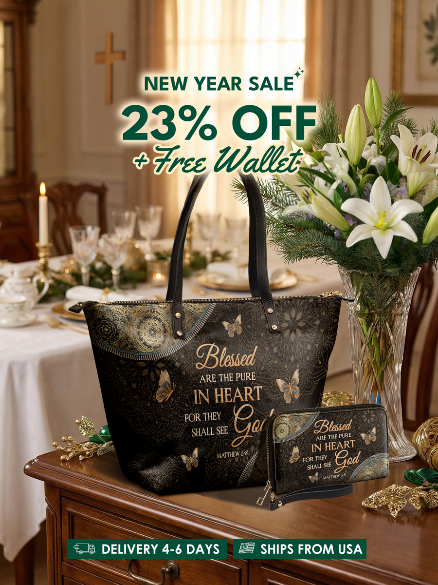 Pure Leather Bag Deal - Christian Handbag - Faith In My Bag is a brand operated by Gemini Clothing LLC