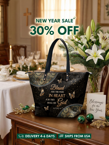 Pure Leather Bag Bogo - Christian Handbag - Faith In My Bag is a brand operated by Gemini Clothing LLC