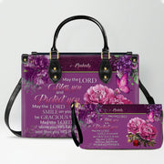 Personalized Christian Handbag - Custom Engraved Leather Style