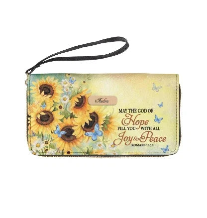 May the God of Hope Fill You with All Joy and Peace Romans - Personalized Christian - Faith In My Bag is a brand operated by Gemini Clothing LLC