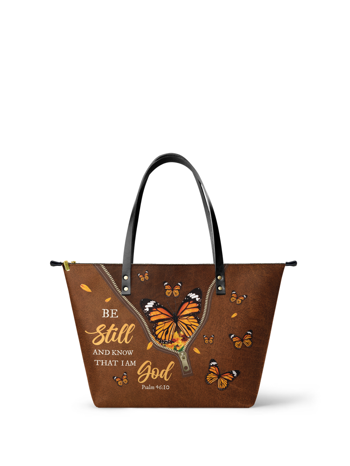 Serene Leather Bag Single - Christian Handbag - Faith In My Bag is a brand operated by Gemini Clothing LLC