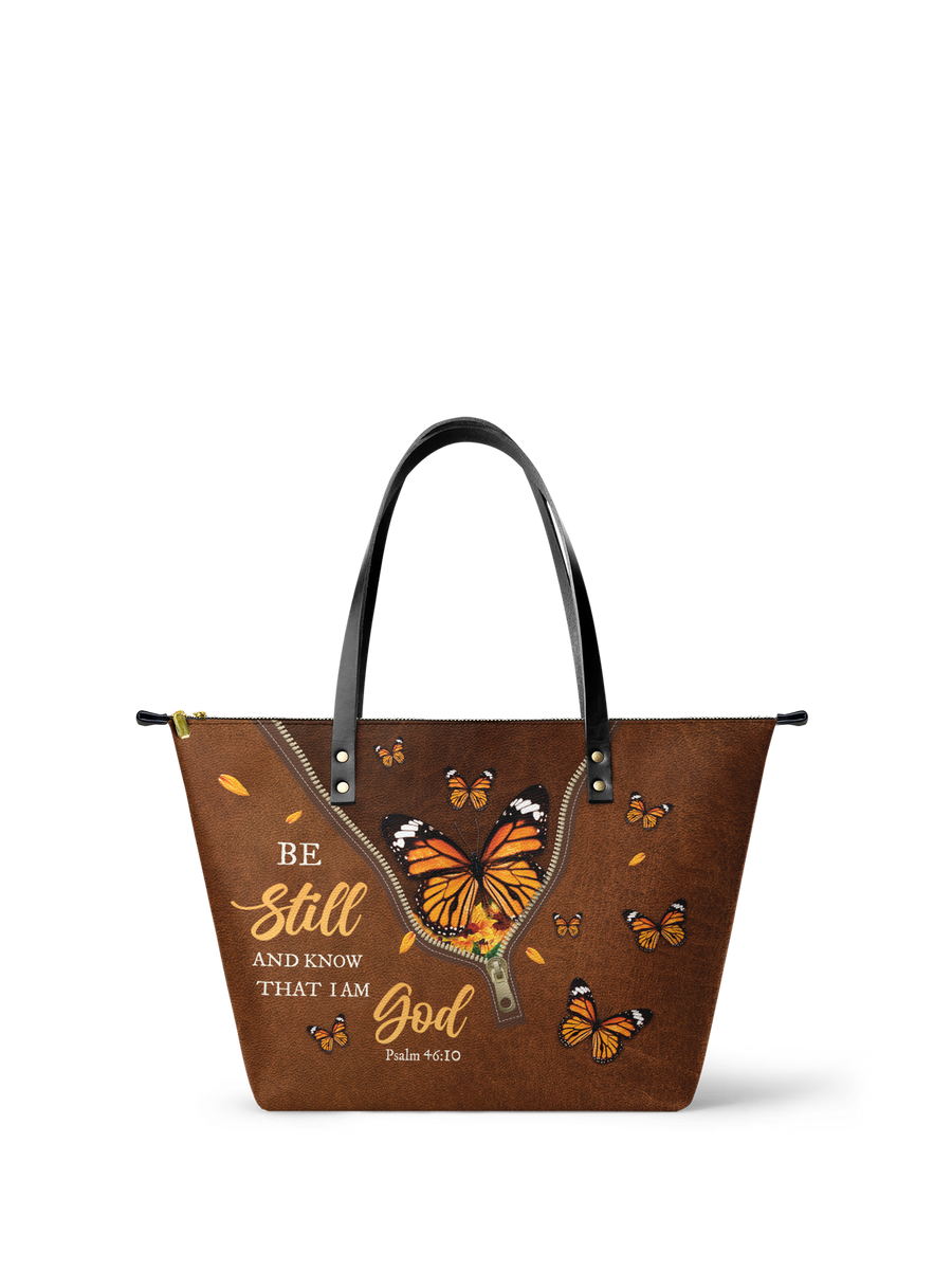 Serene Leather Bag Single - Christian Handbag - Faith In My Bag is a brand operated by Gemini Clothing LLC
