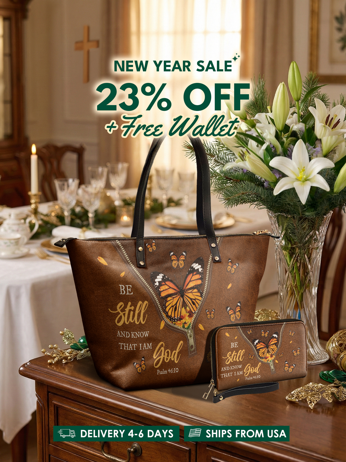 Serene Leather Bag Deal - Christian Handbag - Faith In My Bag is a brand operated by Gemini Clothing LLC