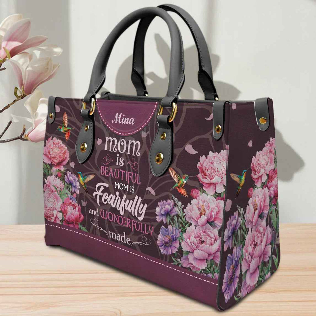 Bible Verse - Personalized Christian Handbag - For Women Copy