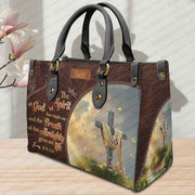 Name Job 33:4 Bible Verse Personalized Christian Handbag