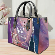 God All Things Are Possible - Personalized Christian Handbag