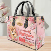 ‘The Loveliest Masterpiece of the Heart of God' Personalized Christian Handbag