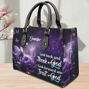 Thank God & Trust God Personalized Christian Handbag