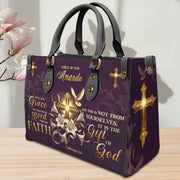 Faith Over Fear Floral Cross Butterfly Inspirational Bible Verse for - Style 2