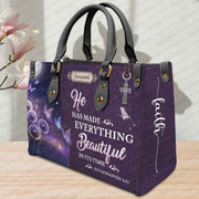 Ecclesiastes 3 11 - Personalized Christian Handbag