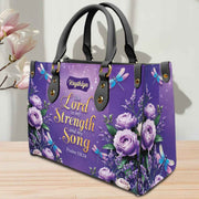 ‘The Lord is my Strength' Inspirational Personalized Christian Handbag