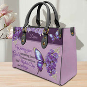 Wishing You God Personalized Christian Handbag