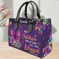 Her Children Rise Up and Call Her Blessed Personalized Christian Handbag