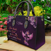 Give Thanks to the Lord Personalized Christian Handbag