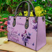But the Lord Stood with Me Personalized Christian Handbag