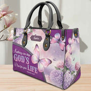 Nothing Can Stop God Personalized Christian Handbag