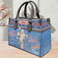 His Grace Carried Me - Personalized Christian Handbag