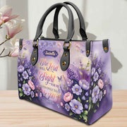 ‘The Lord Will Fight for Me' Inspirational Personalized Christian Handbag