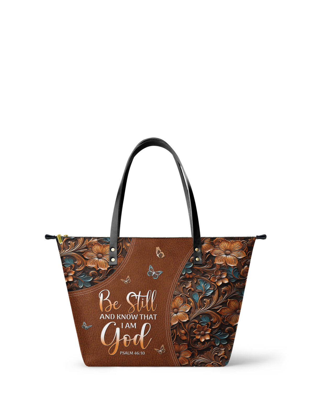 Stillness Leather Bag Deal - Christian Handbag - Faith In My Bag is a brand operated by Gemini Clothing LLC