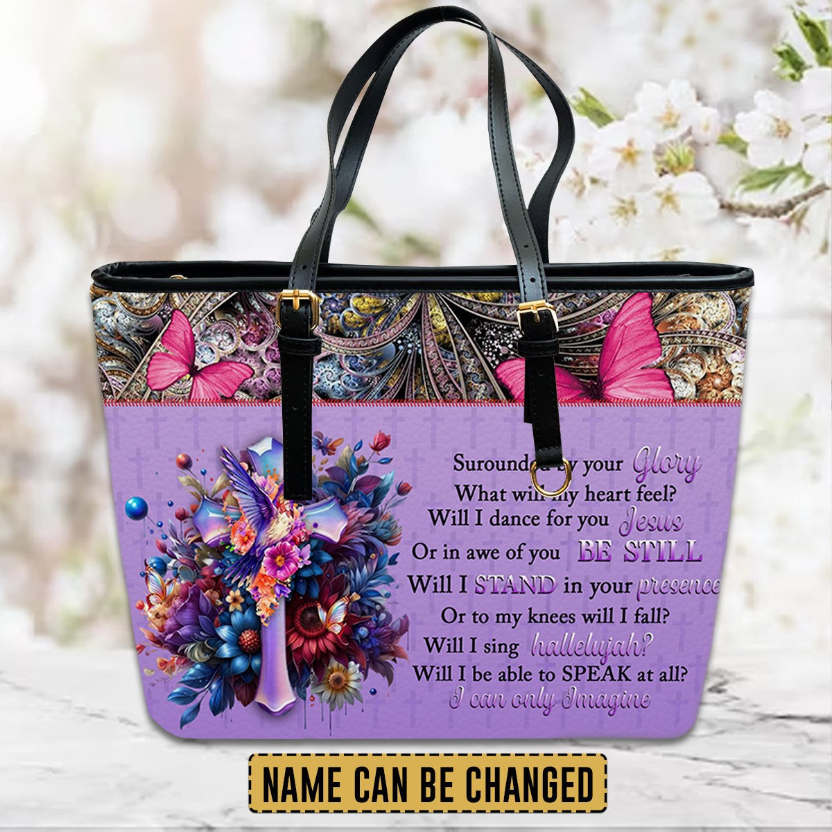 Way Maker Miracle Worker - Personalized Christian Handbag - Faith In My Bag is a brand operated by Gemini Clothing LLC