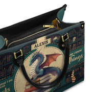 Thats What I Do I Read Books and I Know Things - Personalized Christian Handbag - Faith In My Bag is a brand operated by Gemini Clothing LLC