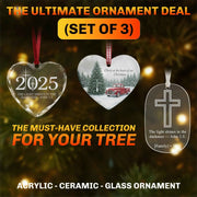 Christmas Set of 3 - Gift for Woman of Faith
