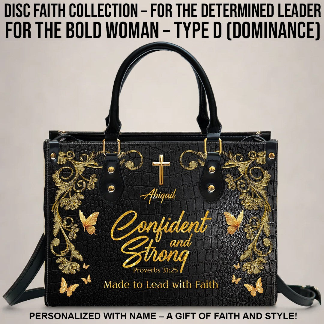 Bold for Strong Women - Personalized Christian Handbag - Faith In My Bag is a brand operated by Gemini Clothing LLC