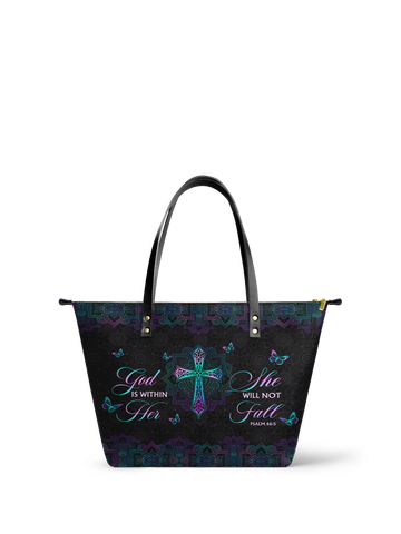 Unshaken Leather Bag - Christian Handbag - Faith In My Bag is a brand operated by Gemini Clothing LLC