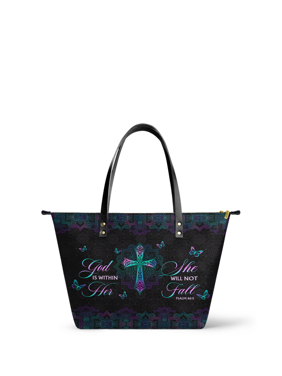 Unshaken Leather Bag - Christian Handbag - Faith In My Bag is a brand operated by Gemini Clothing LLC