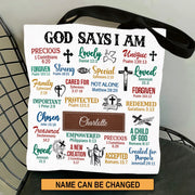 Personalized Christian Handbag - Unique Leather Tote for Faith