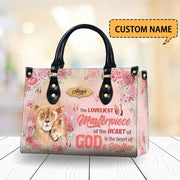 ‘The Loveliest Masterpiece of the Heart of God' Personalized Christian Handbag
