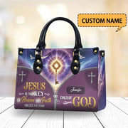 ‘Jesus is the Key' Personalized Christian Handbag