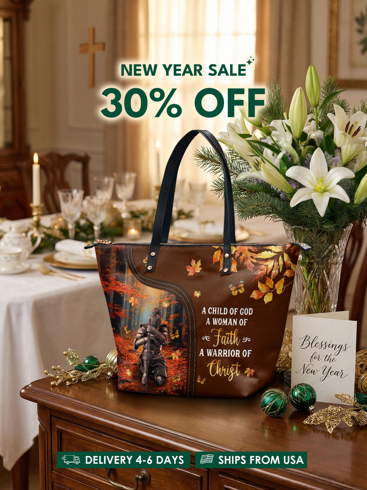Warrior Bogo - Christian Handbag - Faith In My Bag is a brand operated by Gemini Clothing LLC
