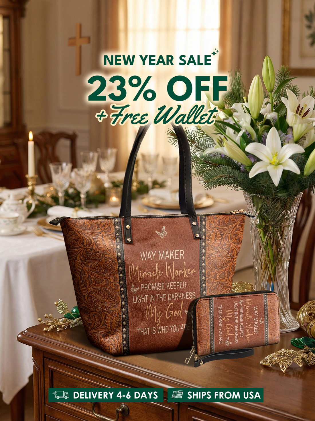 Waymaker Deal - Christian Handbag - Faith In My Bag is a brand operated by Gemini Clothing LLC