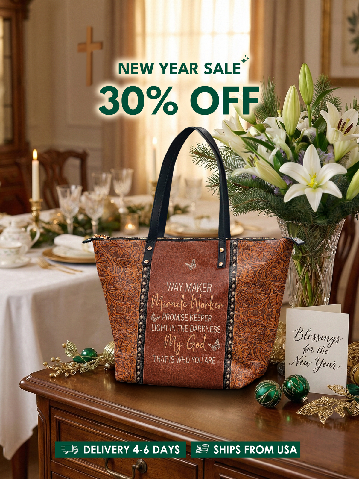 Waymaker Bogo - Christian Handbag - Faith In My Bag is a brand operated by Gemini Clothing LLC