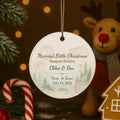 Married Little Christmas Personalized Christmas Ornament