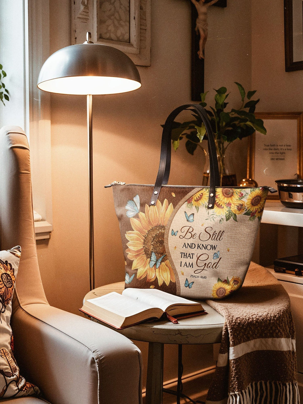 Presence Leather Bag Bogo - Christian Handbag - Faith In My Bag is a brand operated by Gemini Clothing LLC