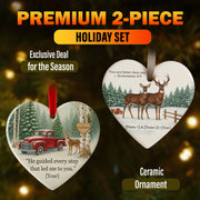 Set of 2 - Christmas Ornament - Faith In My Bag is a brand operated by Gemini Clothing LLC
