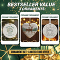 Set 3-Pack Personalized Christmas Ornament