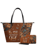 Stillness Leather Bag Deal - Christian Handbag - Faith In My Bag is a brand operated by Gemini Clothing LLC