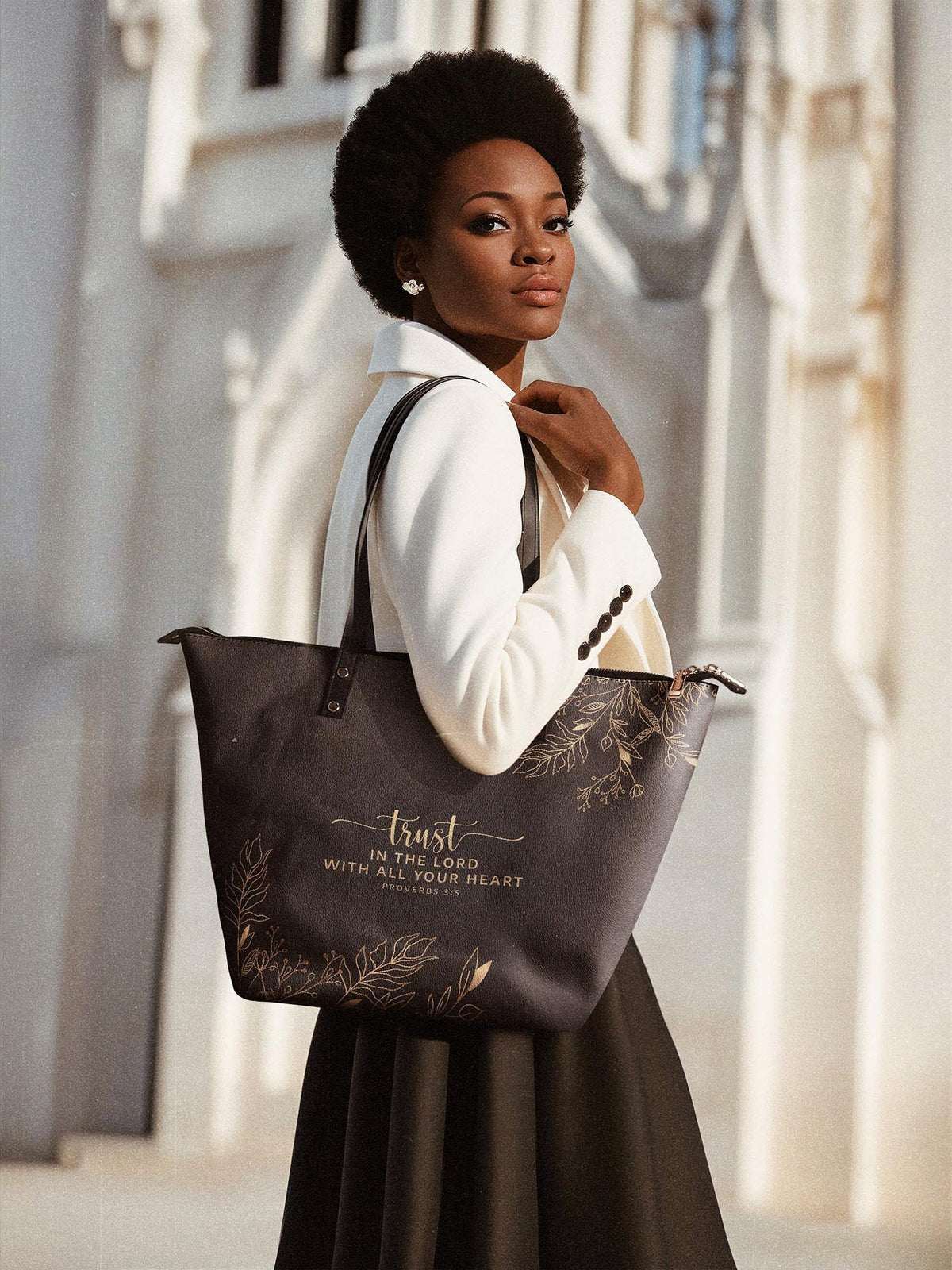 Trust Leather Bag Deal - Christian Handbag - Faith In My Bag is a brand operated by Gemini Clothing LLC