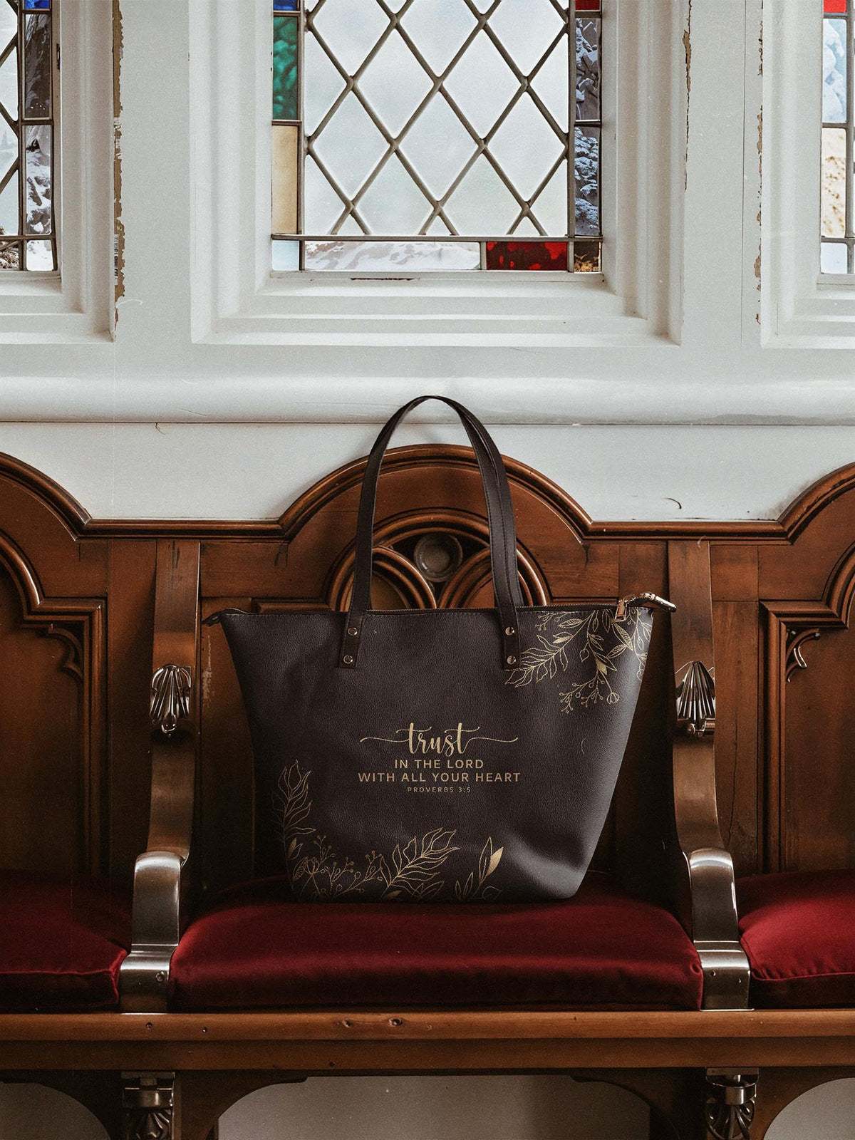 Trust Leather Bag Bogo - Christian Handbag - Faith In My Bag is a brand operated by Gemini Clothing LLC