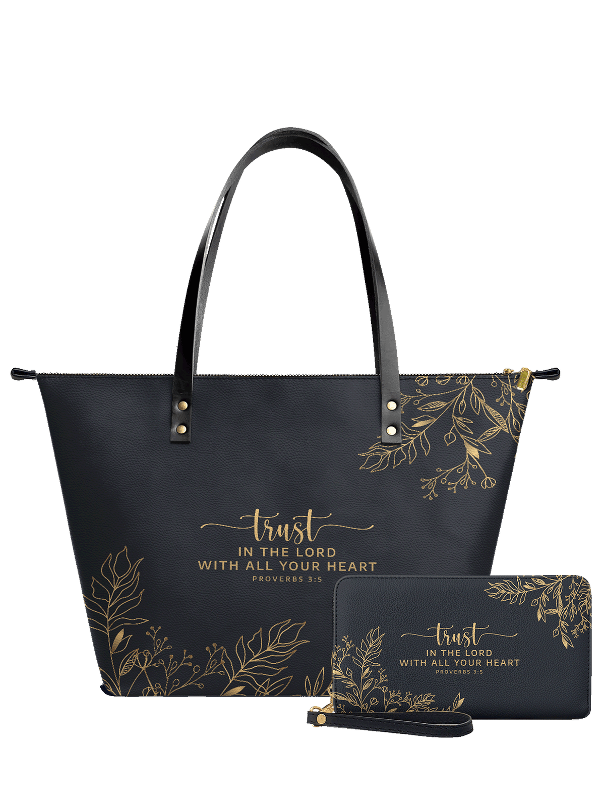 Trust Leather Bag Deal - Christian Handbag - Faith In My Bag is a brand operated by Gemini Clothing LLC