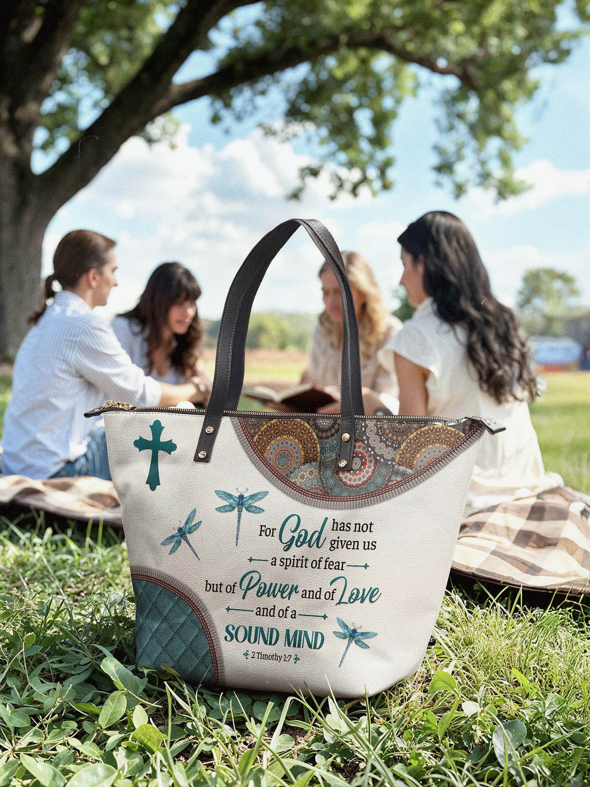 Poise Leather Bag - Christian Handbag - Faith In My Bag is a brand operated by Gemini Clothing LLC