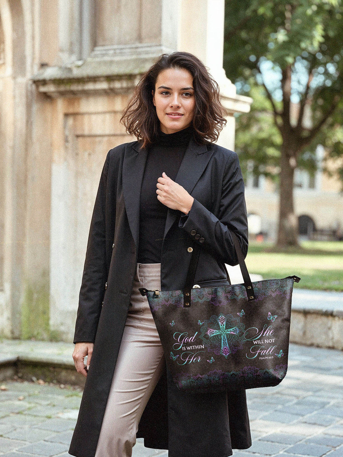 Unshaken Leather Bag Deal - Christian Handbag - Faith In My Bag is a brand operated by Gemini Clothing LLC