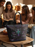 Unshaken Leather Bag - Christian Handbag - Faith In My Bag is a brand operated by Gemini Clothing LLC