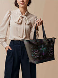 Unshaken Leather Bag Deal - Christian Handbag - Faith In My Bag is a brand operated by Gemini Clothing LLC