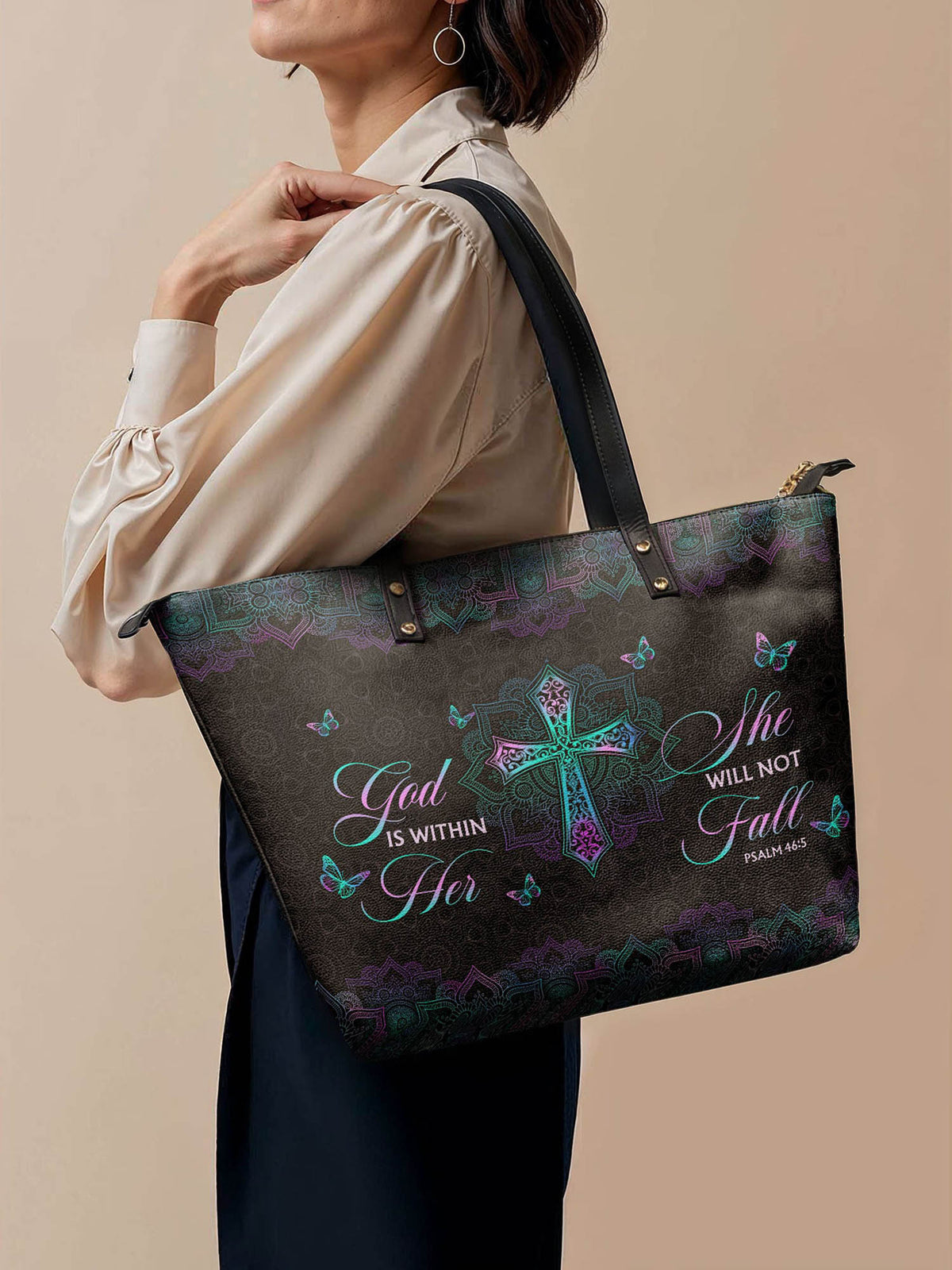 Unshaken Leather Bag - Christian Handbag - Faith In My Bag is a brand operated by Gemini Clothing LLC