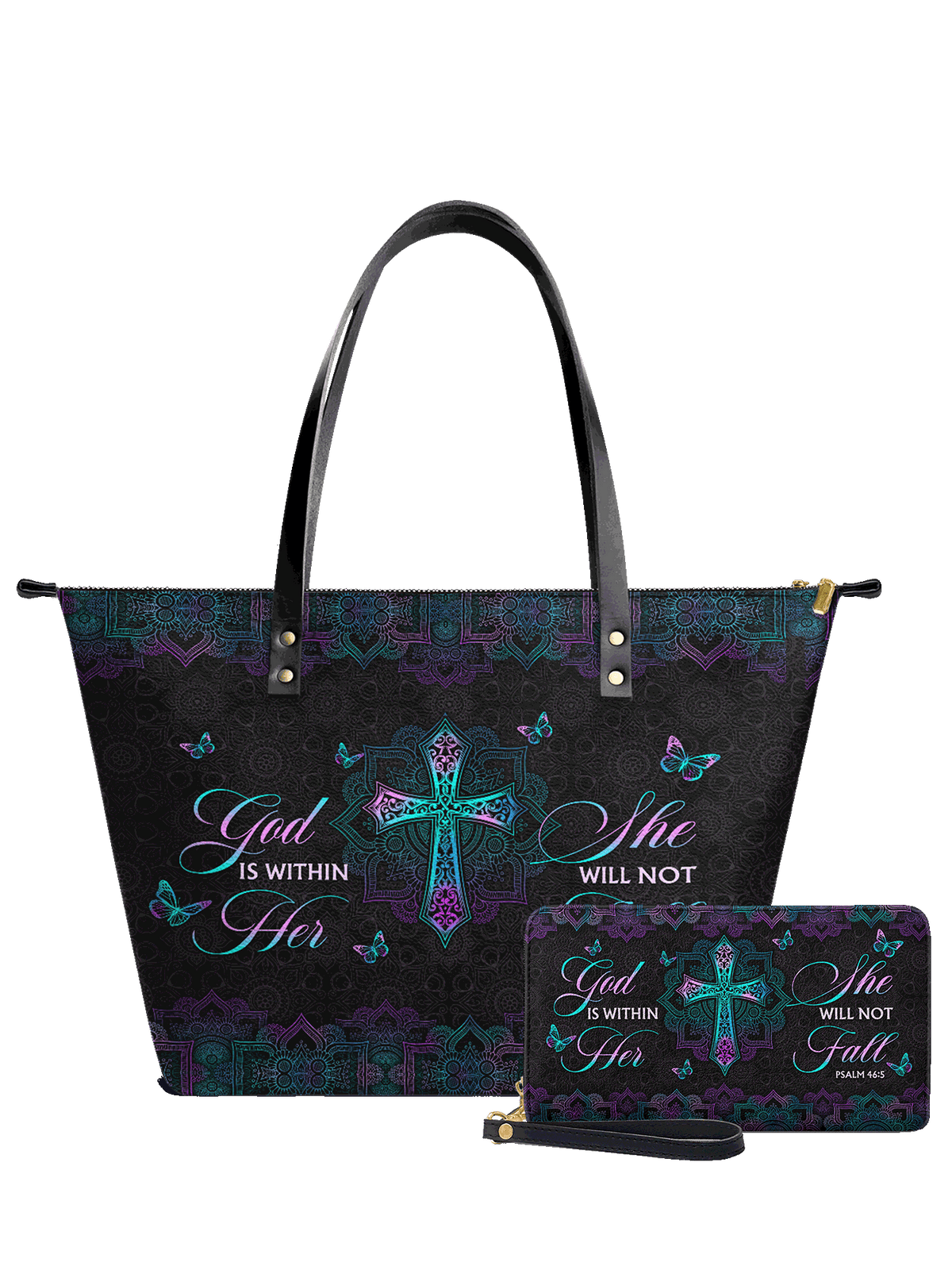 Unshaken Leather Bag Deal - Christian Handbag - Faith In My Bag is a brand operated by Gemini Clothing LLC