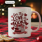 For the Love of Books - Personalized Gift Mug - Faith In My Bag is a brand operated by Gemini Clothing LLC